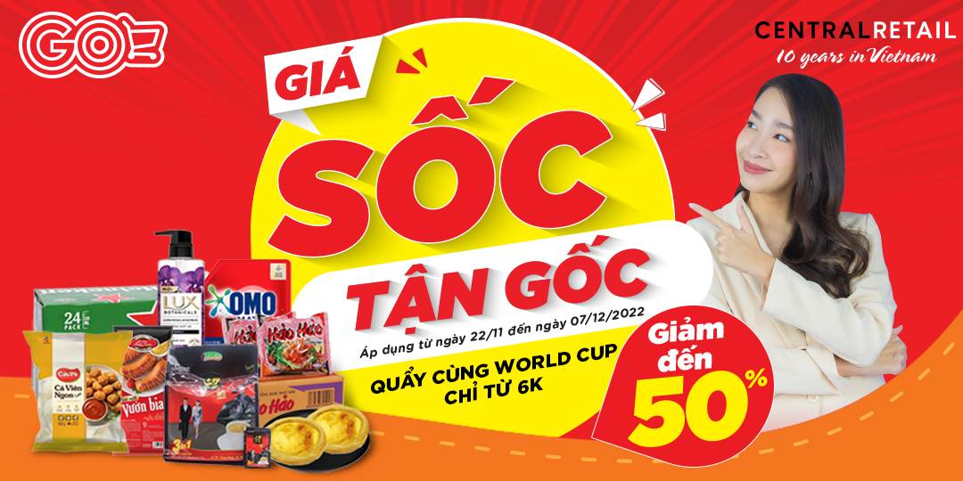 WORLD CUP CỰC CHILL - SĂN DEAL CỰC CHÁY CHỈ TỪ 6K