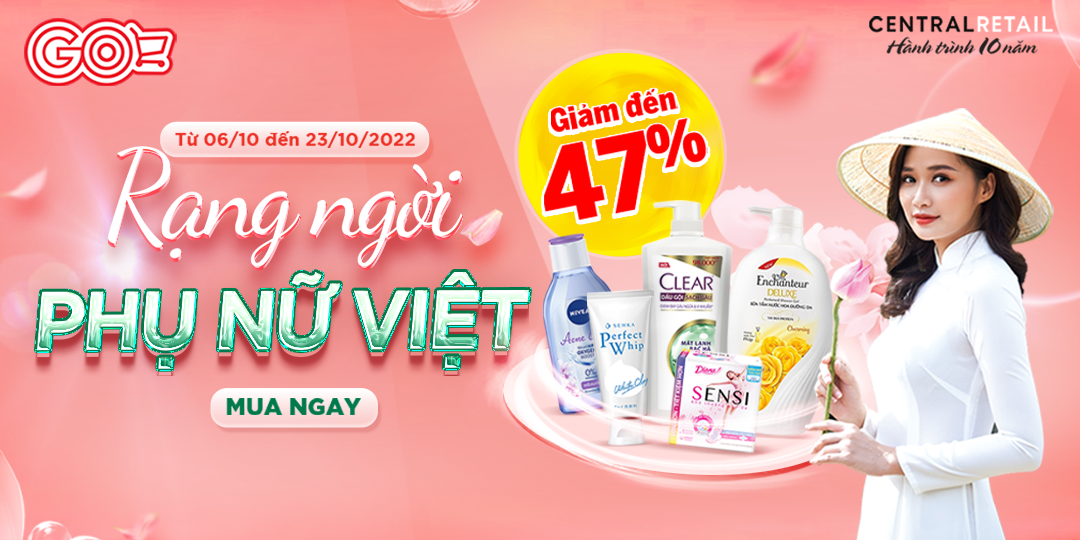 RẠNG NGỜI PHỤ NỮ VIỆT, ƯU ĐÃI CỰC TUYỆT
