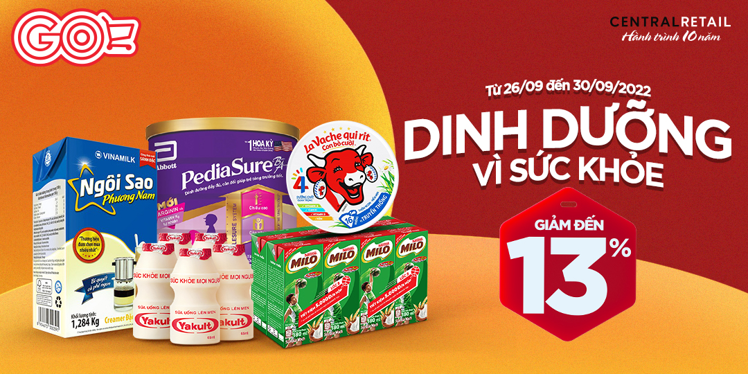 HÀNG DINH DƯỠNG, CHỐT DEAL HỜI 13%