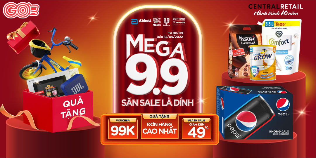 SĂN SALE LÀ DÍNH - SIÊU SALE THÁNG 9 TUNG BẠT NGÀN VOUCHER 99K, DEAL 0Đ & QUÀ TẶNG CHO TOP ĐƠN HÀNG GIÁ TRỊ