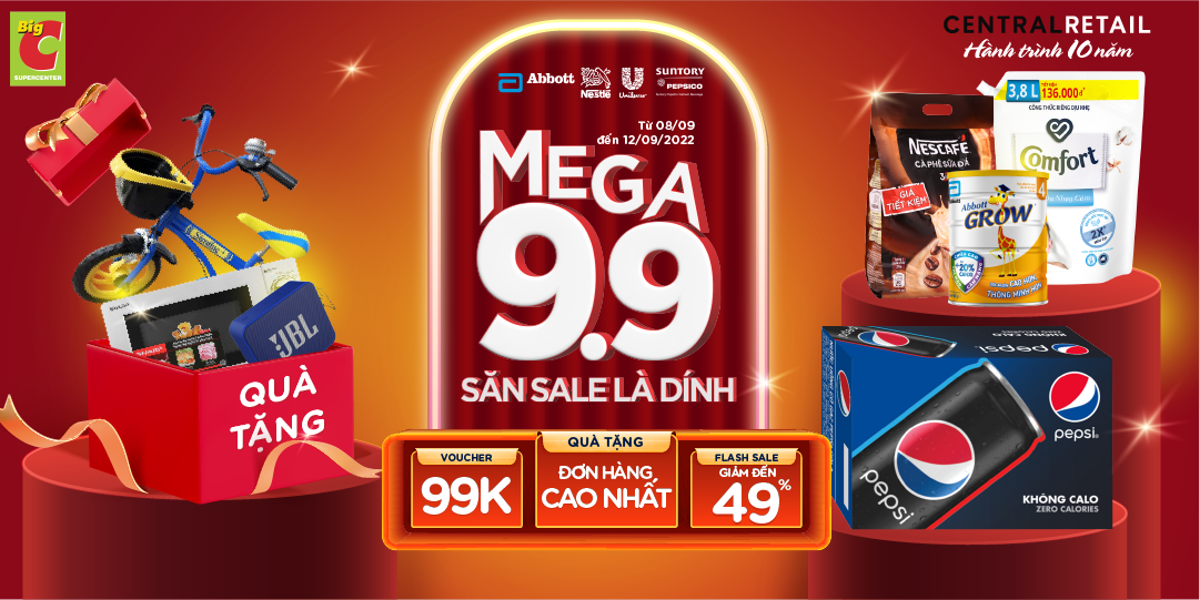 SĂN SALE LÀ DÍNH - SIÊU SALE THÁNG 9 TUNG BẠT NGÀN VOUCHER 99K, DEAL 0Đ & QUÀ TẶNG CHO TOP ĐƠN HÀNG GIÁ TRỊ