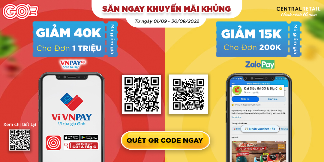 ZALOPAY & VNPAY TUNG MÃ XUYÊN THÁNG, MUA SẮM TẠI GIA CỰC HOÀNH TRÁNG