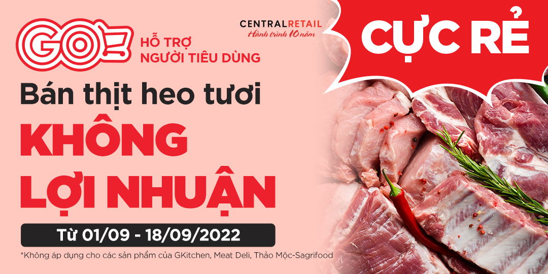 QUÁ HOT! THỊT HEO TƯƠI GIÁ KHÔNG LỢI NHUẬN HỖ TRỢ NGƯỜI TIÊU DÙNG...