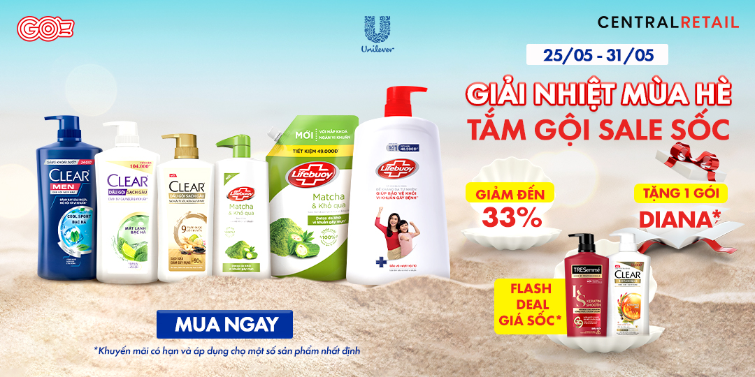 UNILEVER TUNG DEAL HOÀNH TRÁNG MỪNG TIỆC SALE CUỐI THÁNG