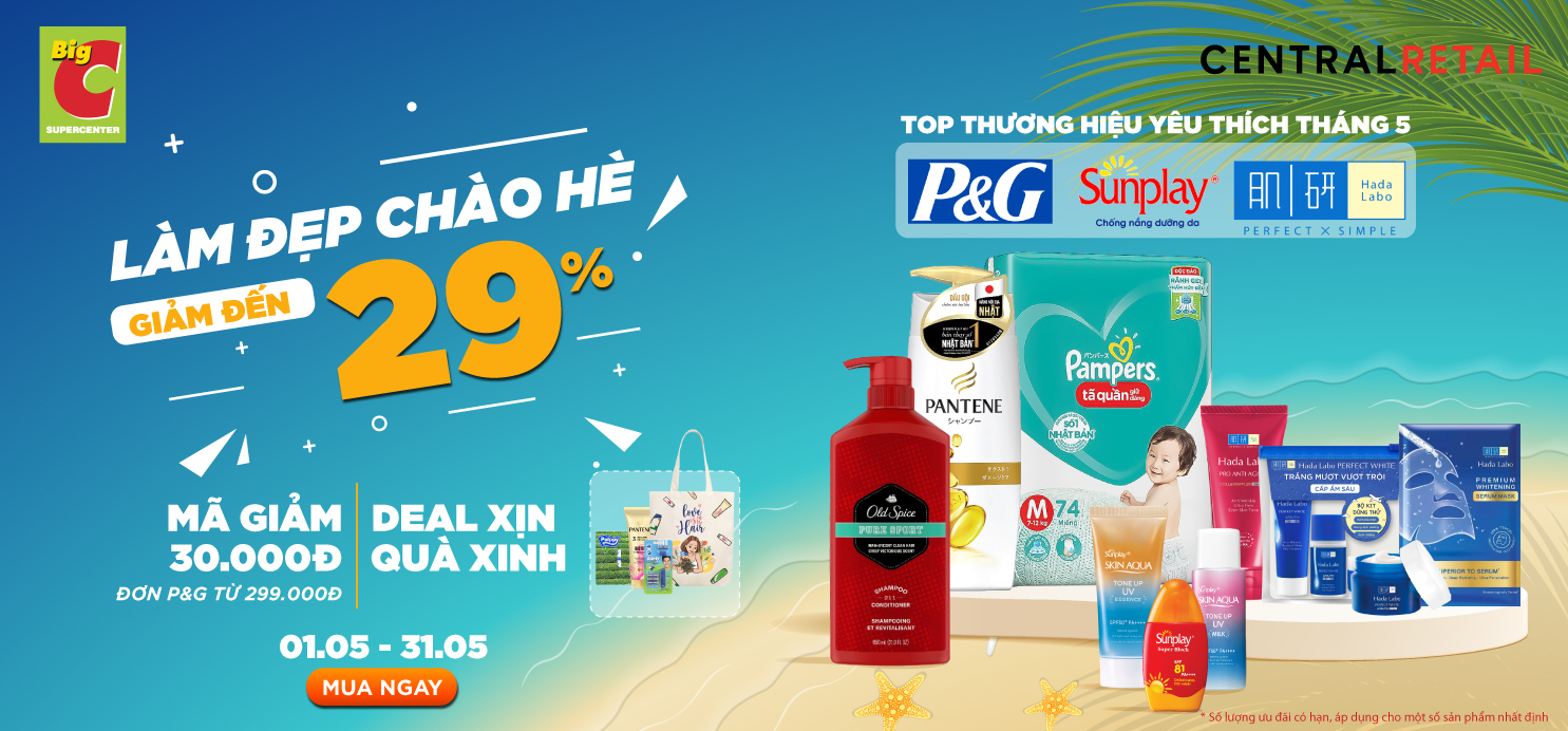 [ÁP DỤNG KHI MUA ONLINE TẠI APP GO! & BIG C VÀ ZALO OA] TOP THƯƠNG HIỆU TRIỆU HỒI SIÊU ƯU ĐÃI