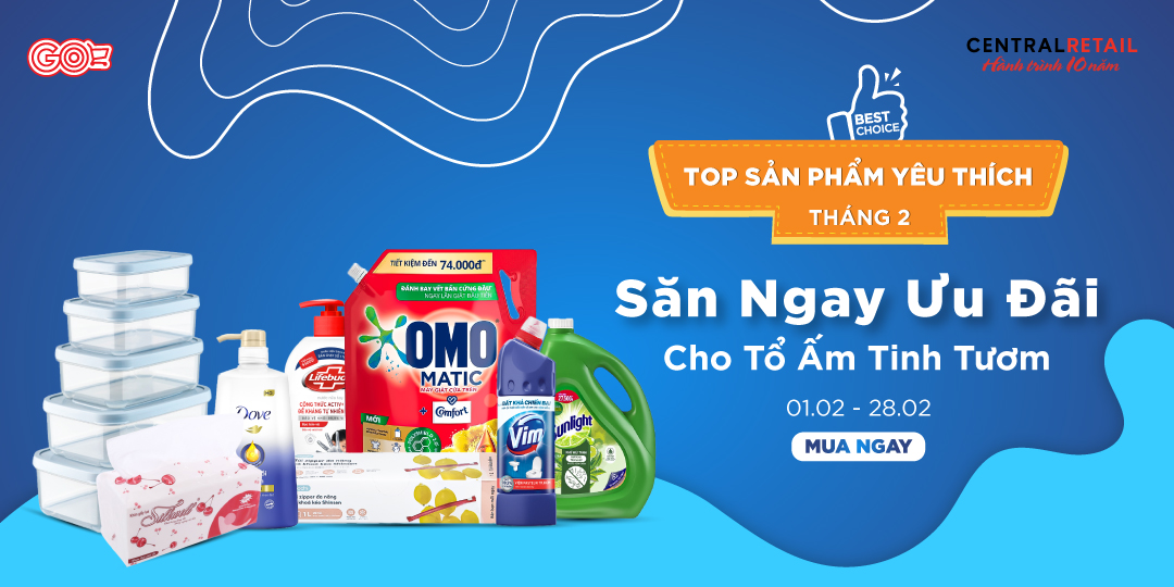 [ÁP DỤNG MUA ONLINE TẠI APP GO! & BIG C] SIÊU PHẨM NGẬP LỐI - DEAL TO KHÓ TỪ CHỐI