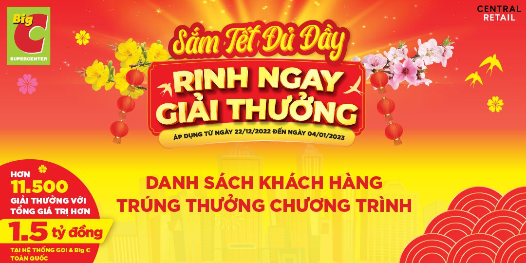 BIG C CÔNG BỐ DANH SÁCH 