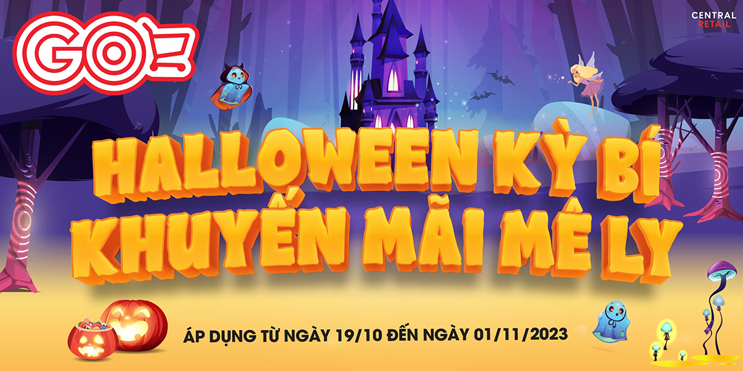 HALLOWEEN KỲ BÍ - KHUYẾN MÃI MÊ LY