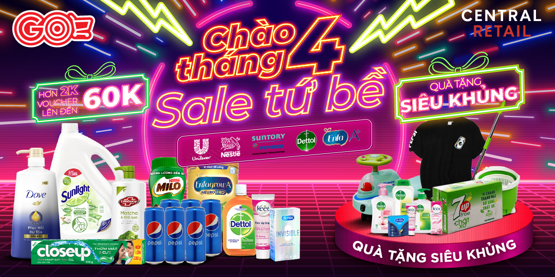 SIÊU SALE THƯƠNG HIỆU - BẠT NGÀN VOUCHER GIẢM SÂU, QUÀ TẶNG KHỦNG