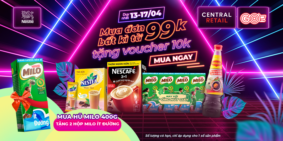 CHỤP DEAL NESTLE GIẢM RẦN RẦN, NHANH NHANH HỐT VOUCHER CÙNG GO!