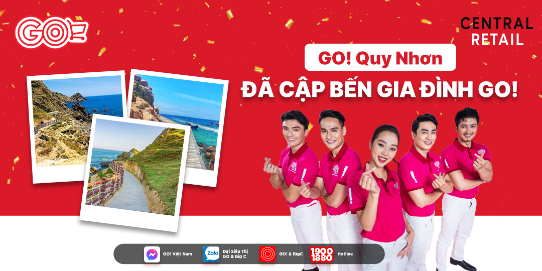 THẬT TUYỆT VỜI, GO! QUY NHƠN ĐÃ CẬP BẾN GIA ĐÌNH GO!