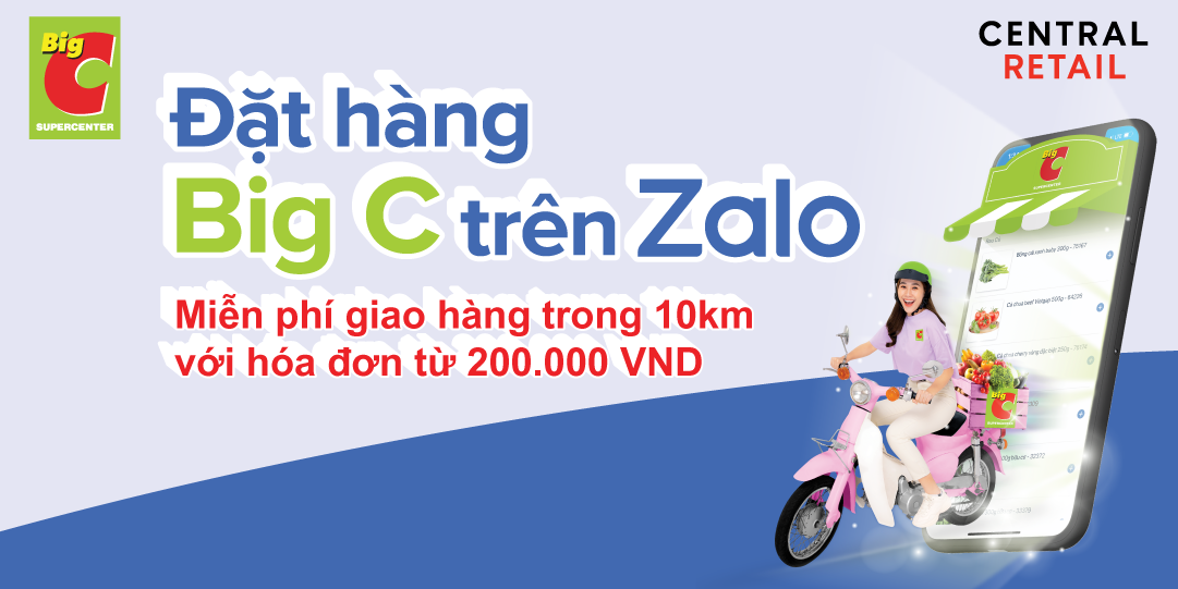  Đặt Hàng Big C Ngay Trên Ứng Dụng Zalo 