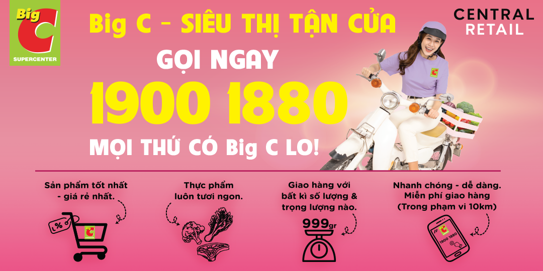 Mua hàng qua Hotline: Giao MIỄN PHÍ - Đặt đi ngại gì? 