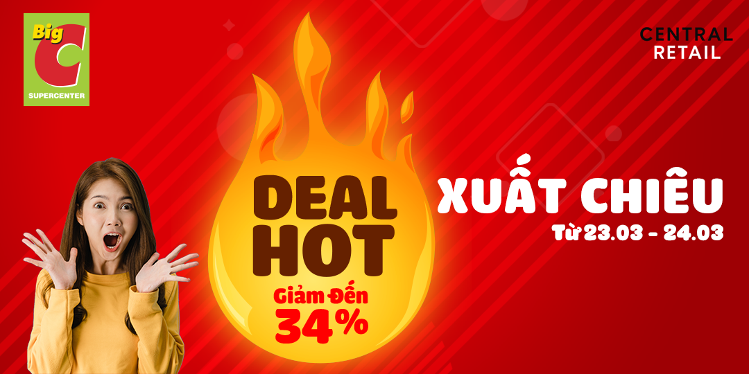 DEAL HOT XUẤT CHIÊU, KHƠI NĂNG LƯỢNG CHO TUẦN MỚI THẬT ĐỈNH TRÊN ZALO CỦA Big C