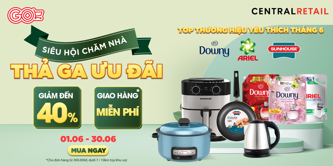 CHĂM SÓC NHÀ CỬA QUÁ DỄ VỚI DEAL GIẢM SÂU ĐẾN 40%