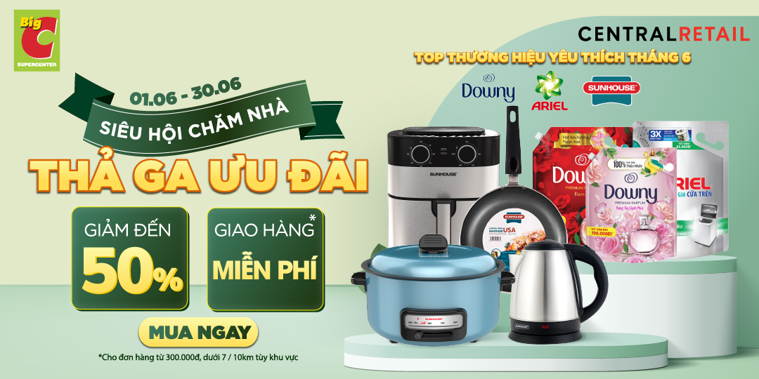 CHĂM SÓC NHÀ CỬA QUÁ DỄ VỚI DEAL GIẢM SÂU ĐẾN 40%