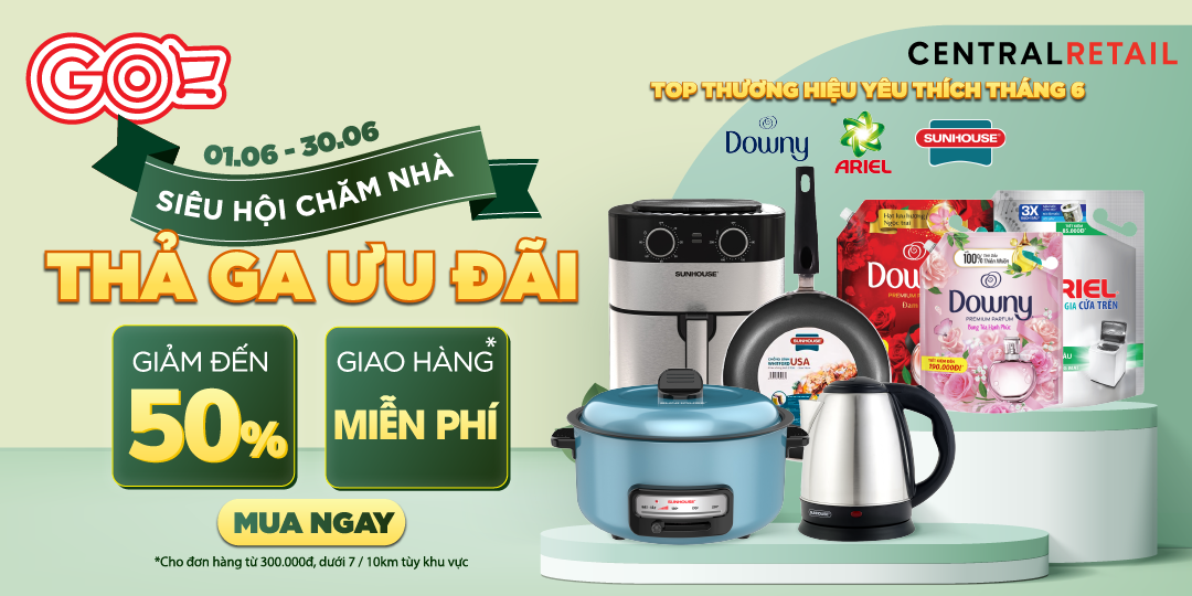 CHĂM SÓC NHÀ CỬA QUÁ DỄ VỚI DEAL GIẢM SÂU ĐẾN 40%