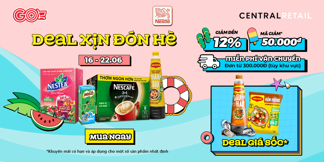 NESTLE TUNG DEAL ĐẾN 12%, CÀNG MUA CÀNG HỜI!