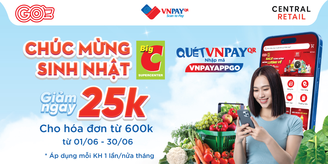 TẶNG MẸ SIÊU DEAL ĐẾN 42  GO  BIG C KHAI TIỆC SINH NHẬT