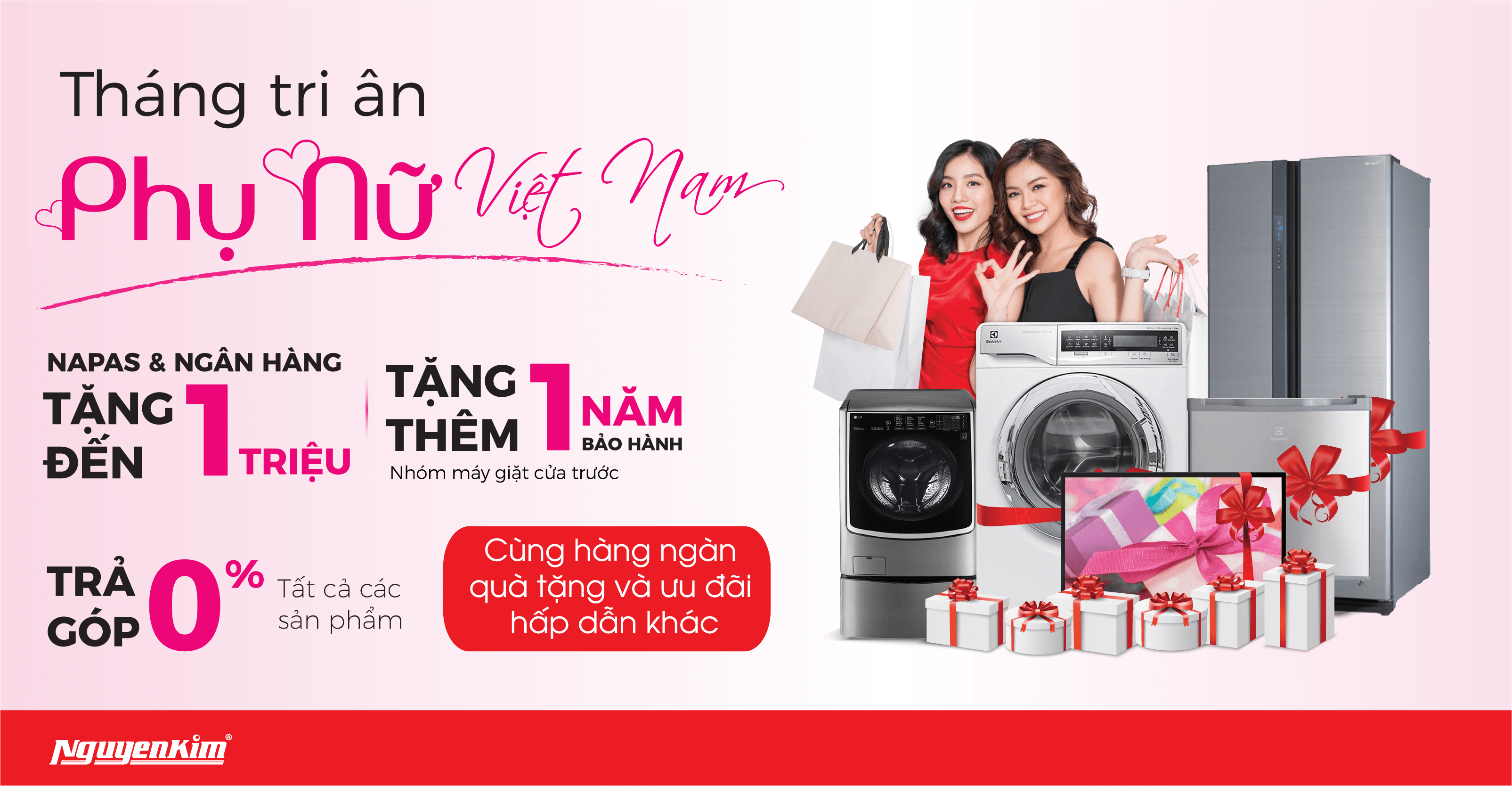 Nguyen Kim's Vietnamese Women Month: best deal ever for customers