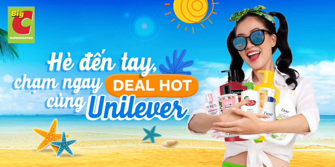 Brighten up your summer with Unilever