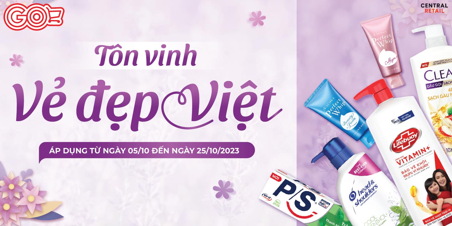 GO! BEAUTY FAIR TRỞ LẠI - TÔN VINH VẺ ĐẸP VIỆT