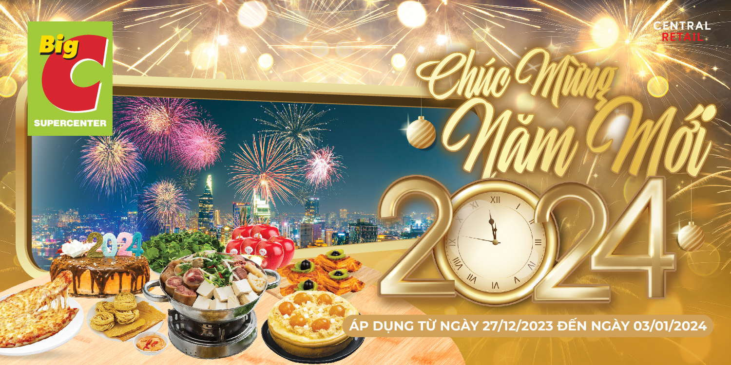 CHÚC MỪNG NĂM MỚI 2024 - TẾT SUM VẦY - LỘC TRÀN ĐẦY 