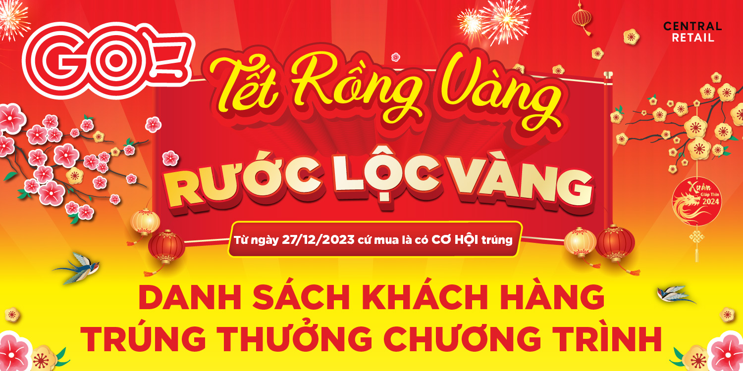 THÔNG BÁO CHÚC MỪNG - RƯỚC LỘC VÀNG 2024