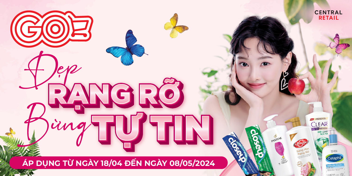 CHƯƠNG TRÌNH ĐẸP RẠNG RỠ - BỪNG TỰ TIN DIỄN RA TẠI SIÊU THỊ GO! VÀ BIG C