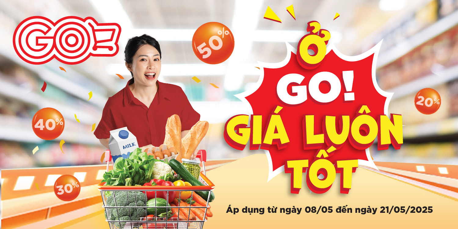 GO! triển khai chương trình khuyến mãi lớn “Giá Luôn Tốt” trên toàn hệ thống