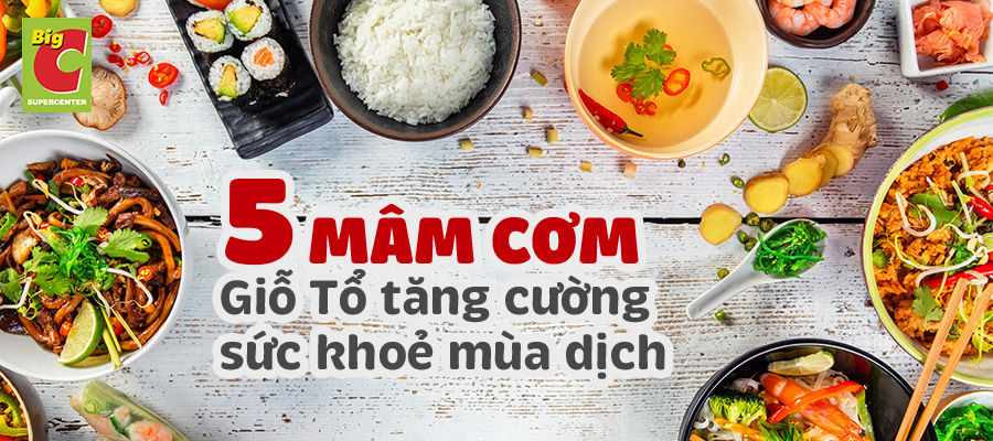 Gợi ý 5 mâm cơm Giỗ Tổ tăng cường sức khỏe mùa dịch