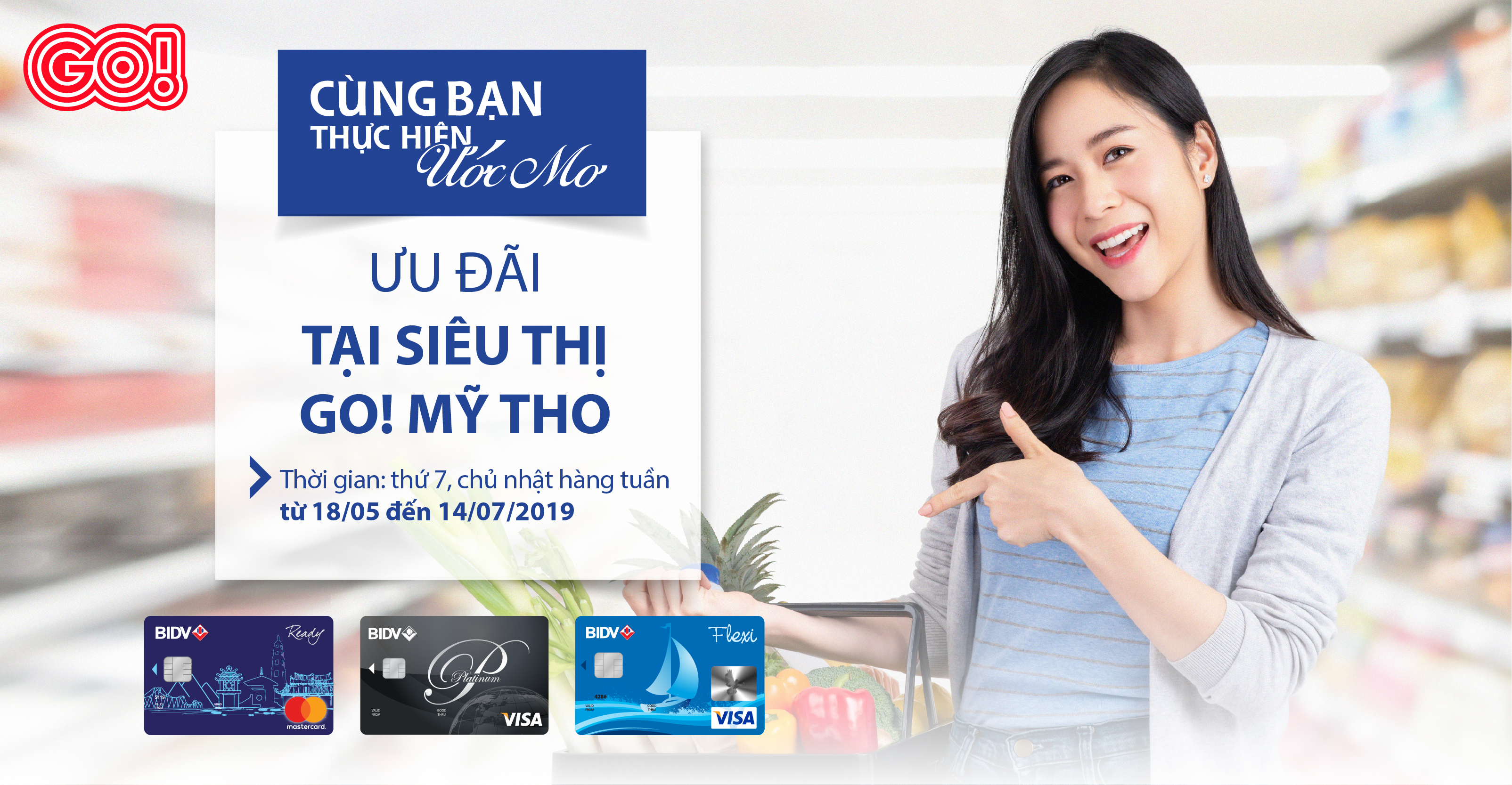 BIDV ưu đãi: Hoàn tiền “mát lạnh”, shopping không “nóng” ví!