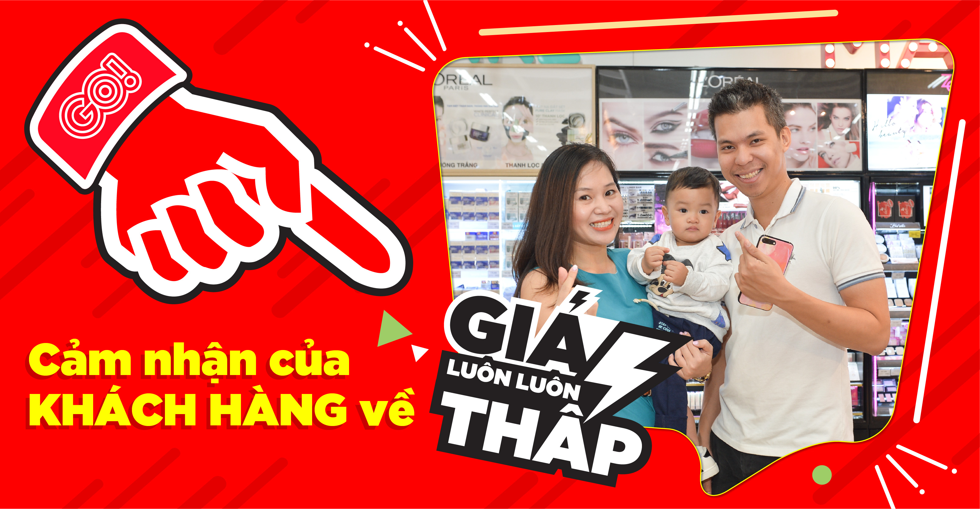 Khách hàng của GO! Mỹ Tho nói gì về “Giá luôn luôn thấp”?