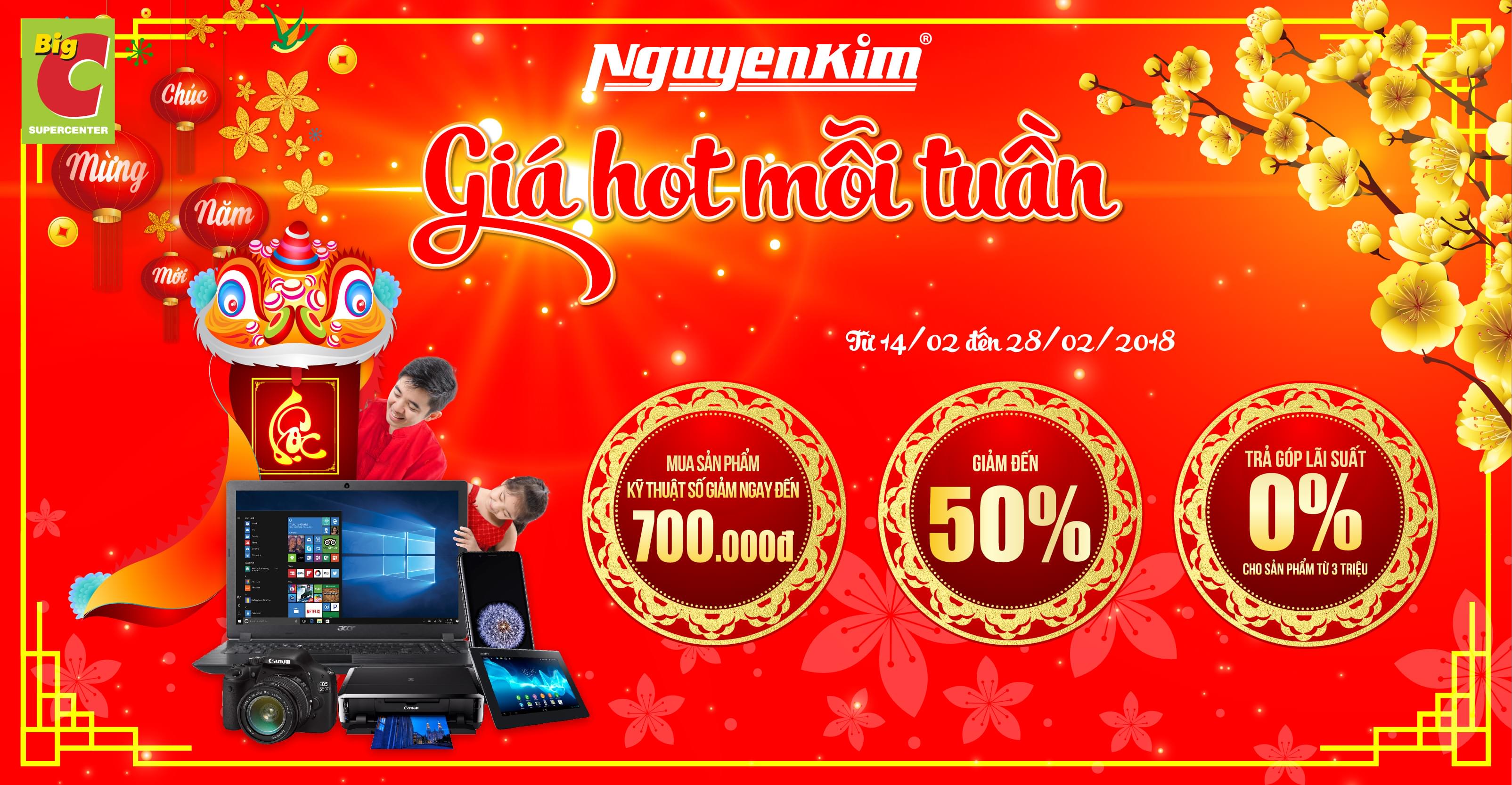 Ưu đãi Nguyễn Kim tại Big C – Giá hot mỗi tuần