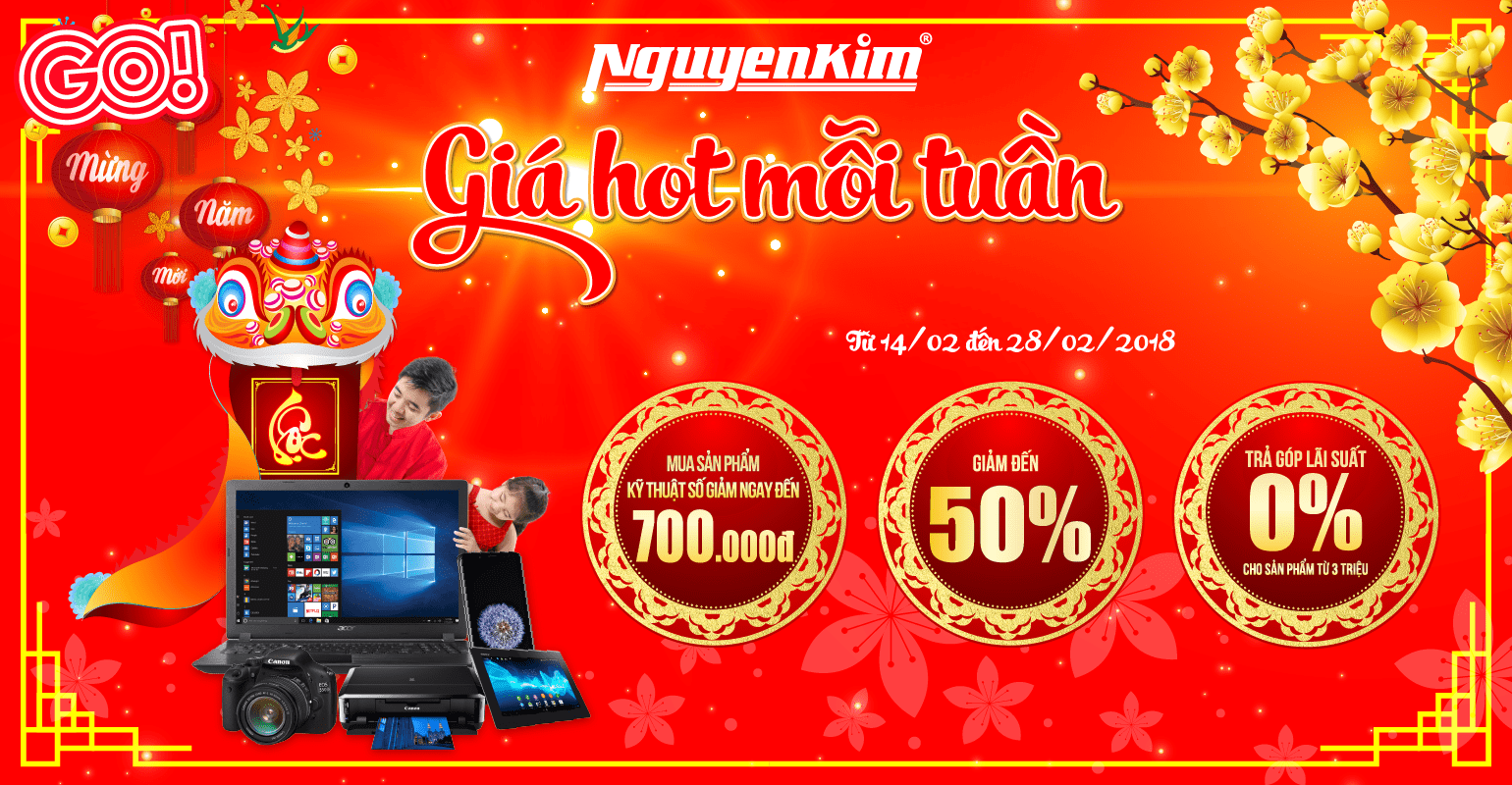 Nguyen Kim promotion at GO! Mỹ Tho – Weekly hot prices