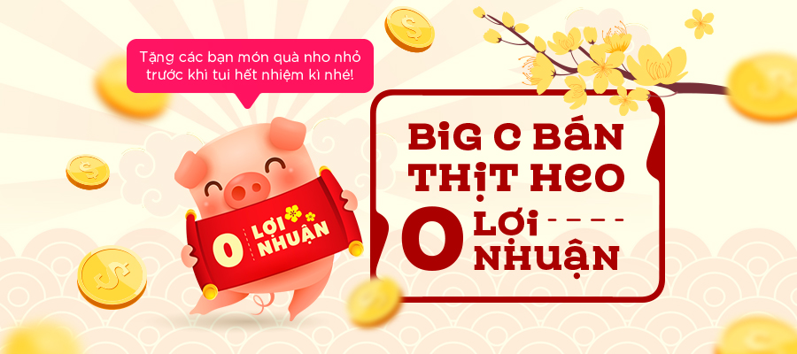 GO! bán thịt lợn không lợi nhuận từ 28/12 đến Tết Nguyên Đán