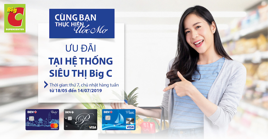 BIDV ưu đãi: Hoàn tiền “mát lạnh”, shopping không “nóng” ví!