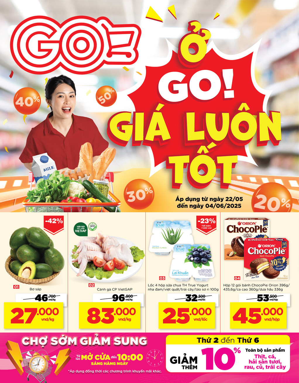 Ở GO! giá luôn tốt
