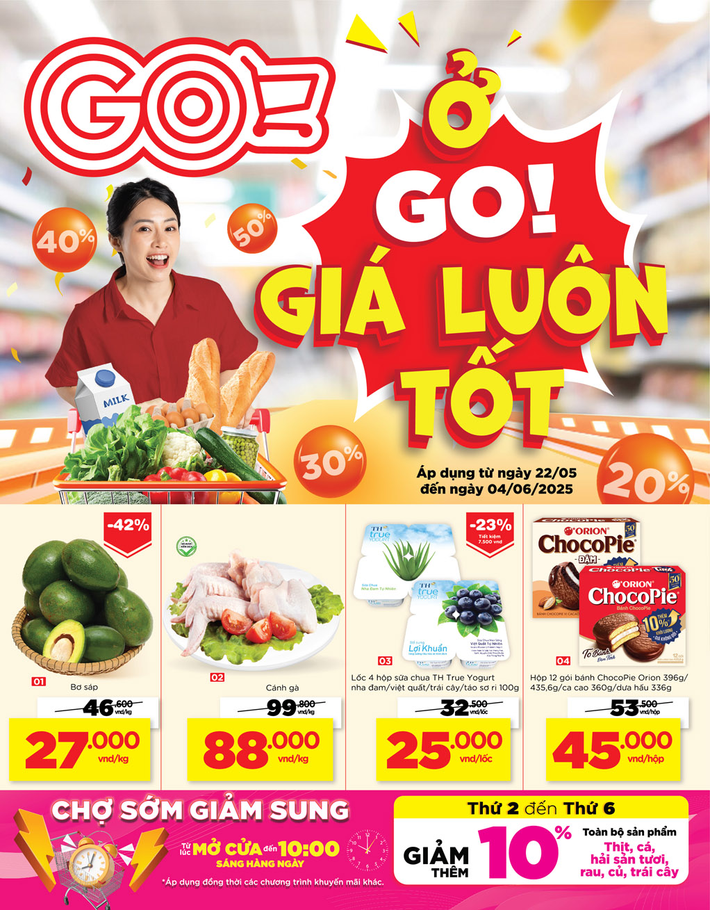 Ở GO! giá luôn tốt