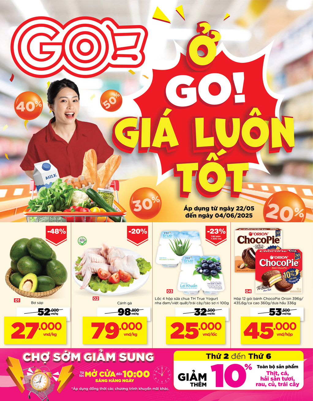 Ở GO! giá luôn tốt