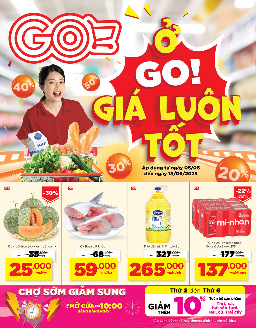 Ở GO! giá luôn tốt