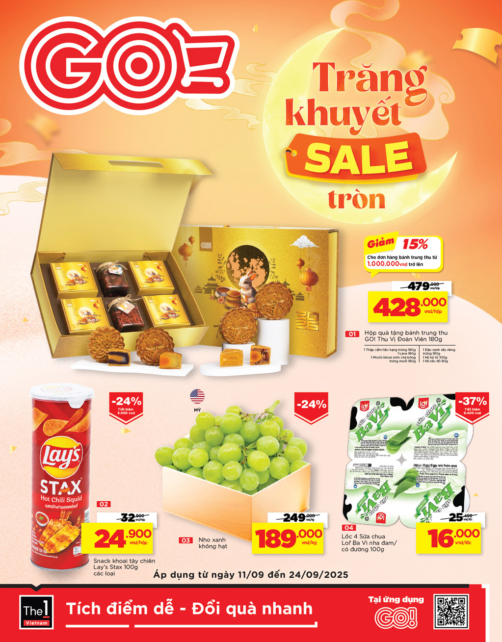 Trăng Khuyết Sale Tròn