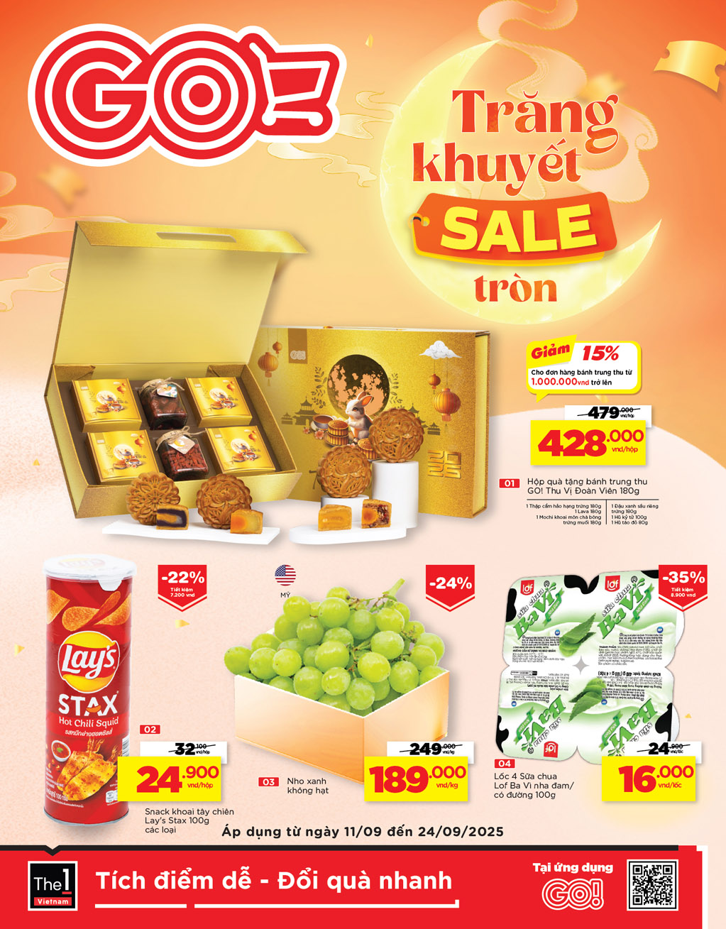 Trăng Khuyết Sale Tròn