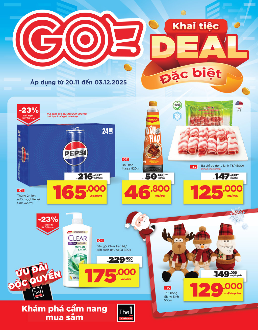 Khai Tiệc Deal Đặc Biệt