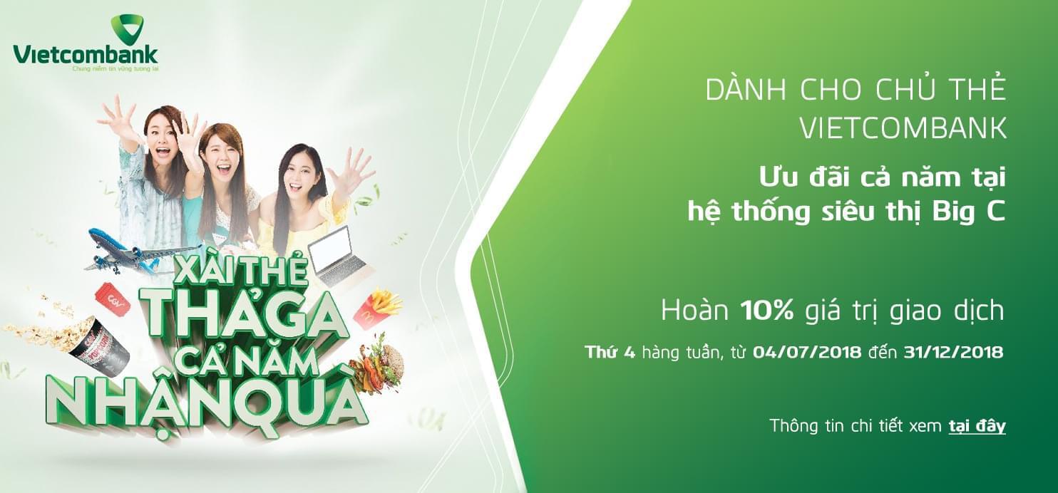 Mua rẻ hơn đến một triệu đồng mỗi thứ 4 cùng Vietcombank