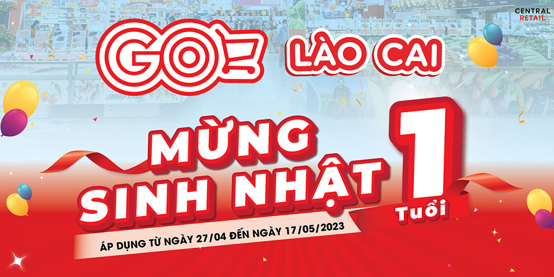 THỔI NẾN LÊN DEAL - MỪNG SINH NHẬT GO! LÀO CAI TRÒN 1 TUỔI