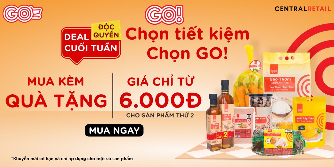 CUỐI TUẦN SĂN SALE THẢ GA, CHỌN GO! ĐỂ TIẾT KIỆM SIÊU NHIỀU NHA 