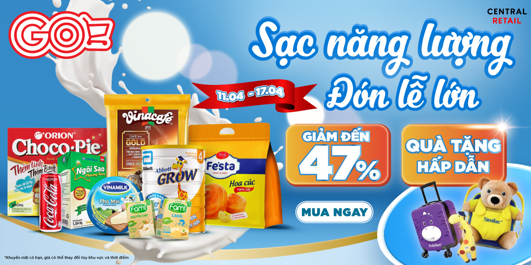 SẠC ĐẦY NĂNG LƯỢNG, ĐÓN MÙA LỄ LỚN VỚI BAO DEAL DIỆU KÌ 