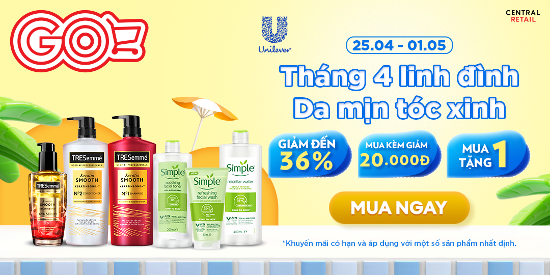 DA SẠCH SÂU, TÓC BỒNG BỀNH, TỎA SÁNG RẠNG NGỜI CÙNG UNILEVER! 