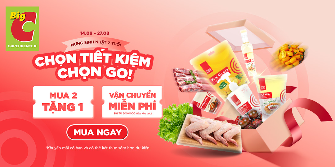 NHÃN HÀNG GO! 2 TUỔI: KHAO QUÀ XỊN - NHẬN DEAL HỜI